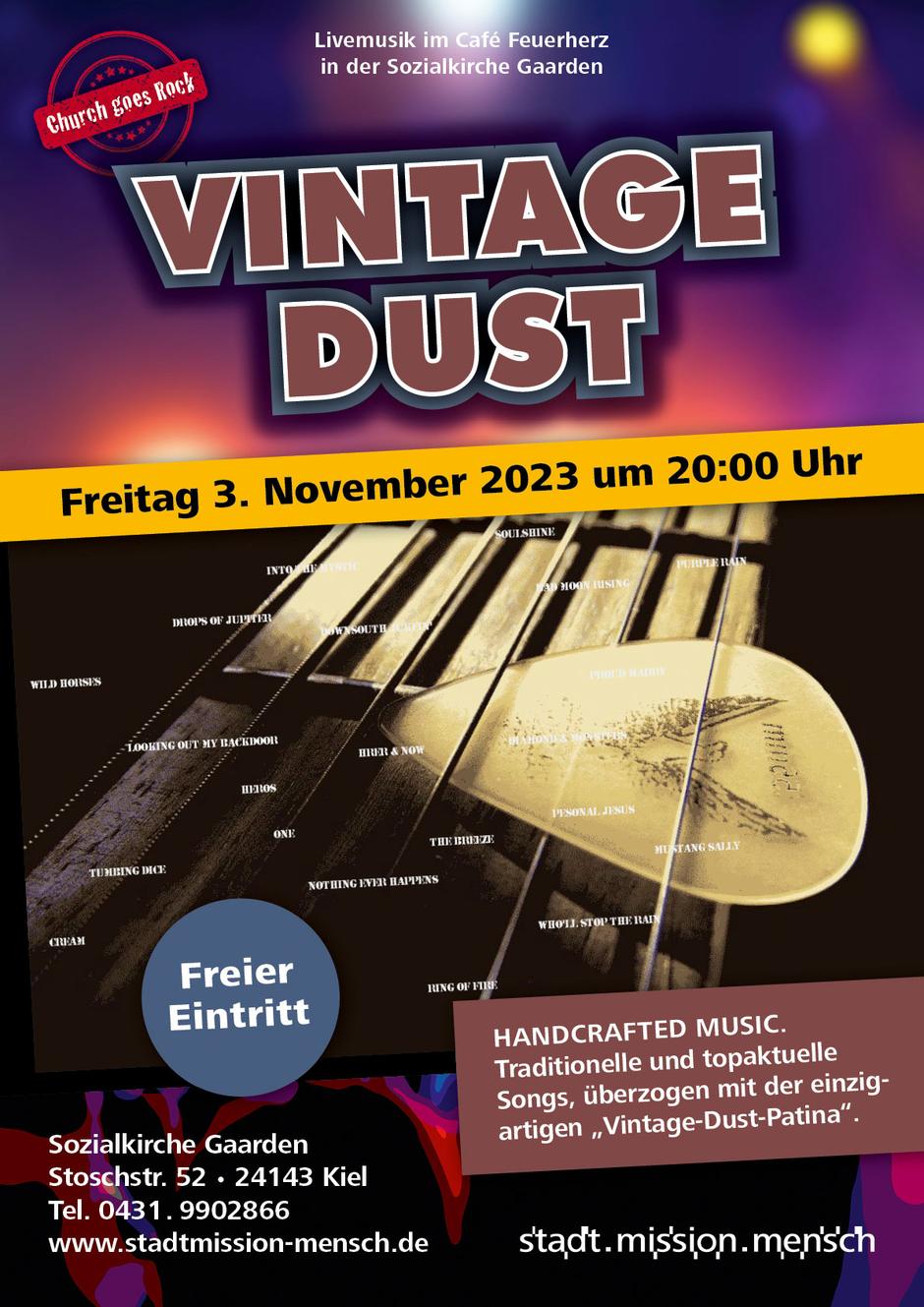 Vintage Dust – Handcrafted Music